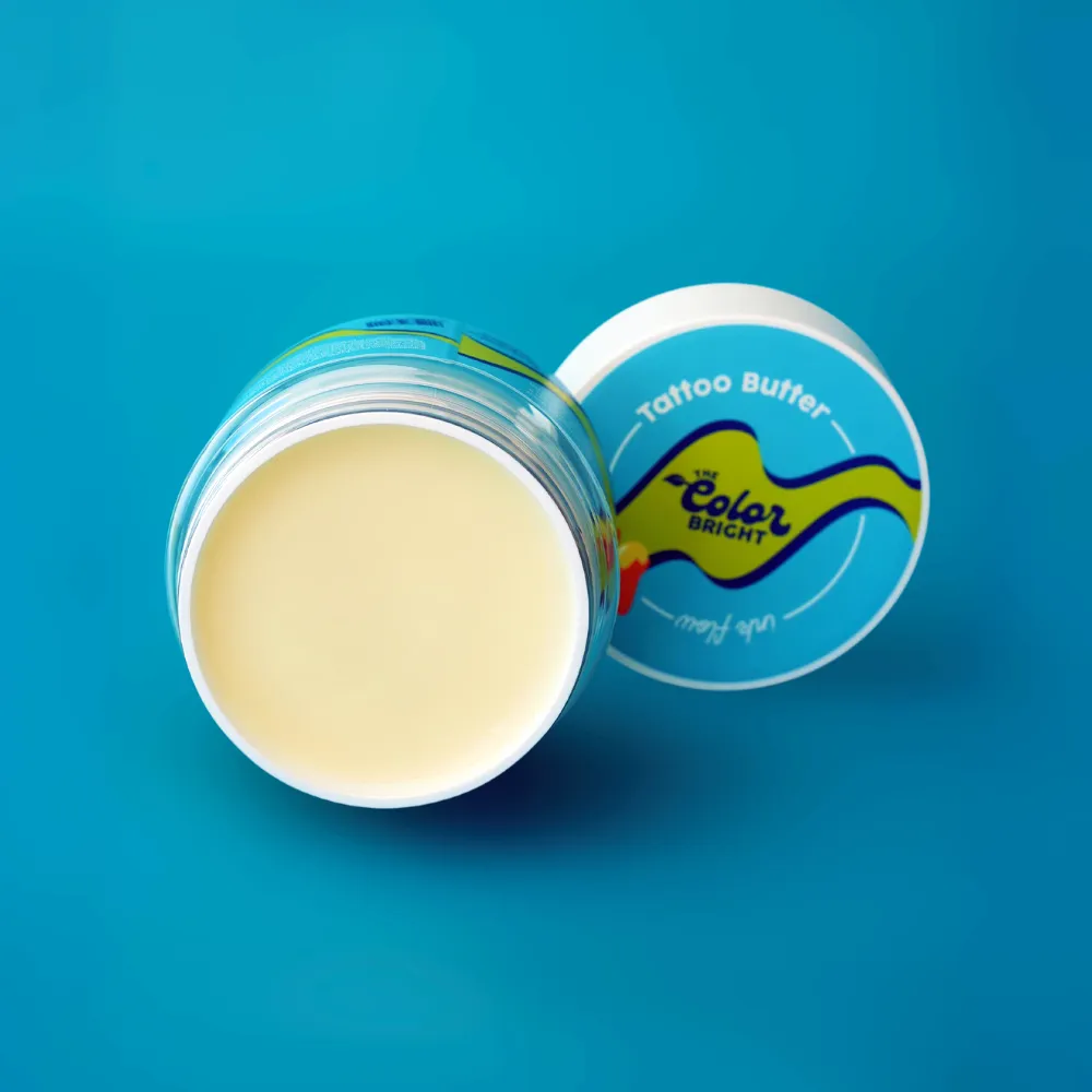 ink flow tattoo butter jar open