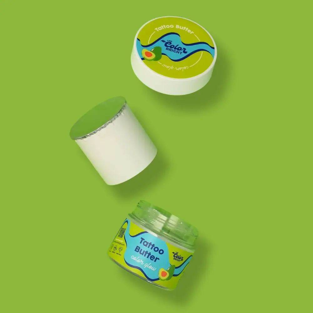 color glow tattoo butter refill packaging